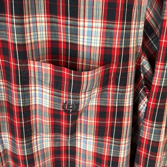 Chaps men’s large 100% cotton button up dress shirt - Picture 4 of 4